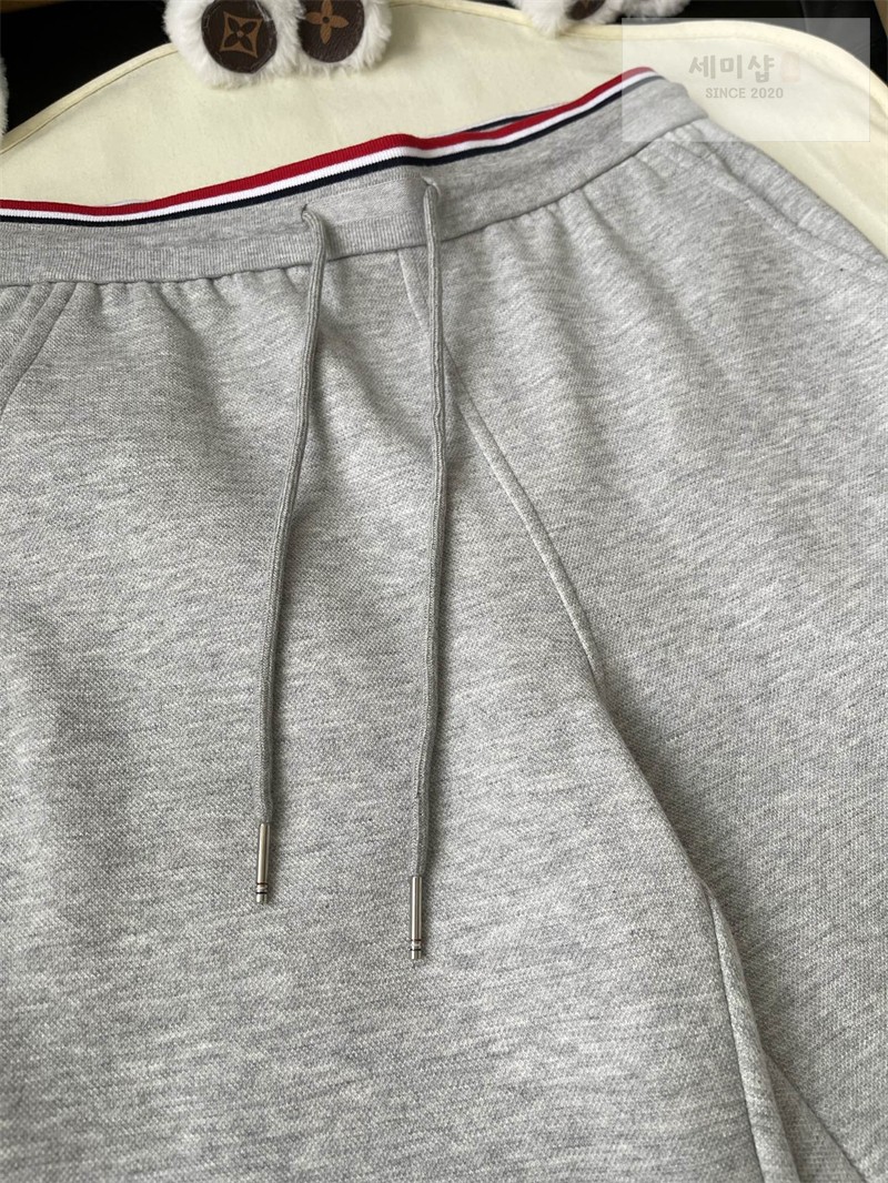 Thom Browne 톰브라운 RWB 스트라이프 미드 숏 팬츠 그레이 의류 17번 이미지