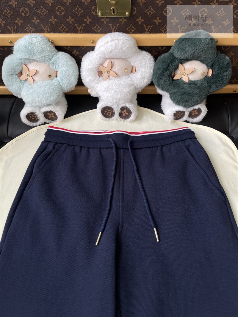 Thom Browne 톰브라운 RWB 스트라이프 미드 숏 팬츠 그레이 의류 24번 이미지