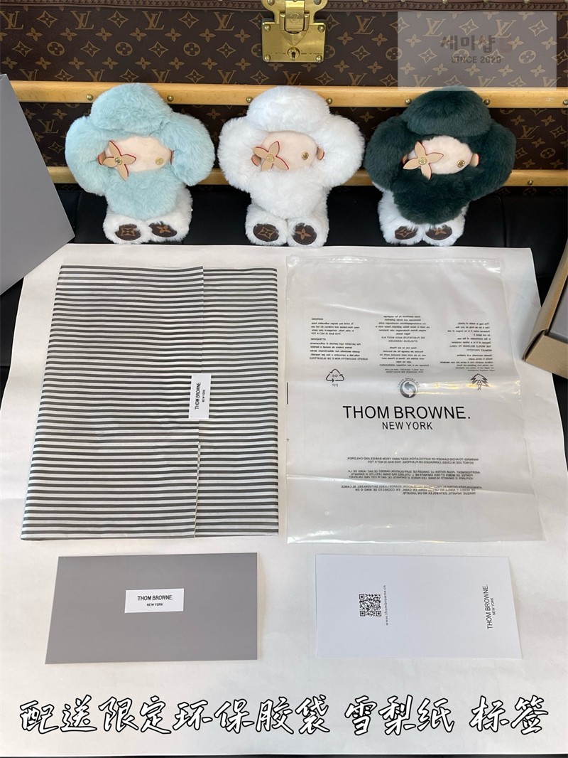 Thom Browne 톰브라운 RWB 코튼 피케 루프백 반팔 풀오버 스웨트셔츠 그레이 의류 34번 이미지