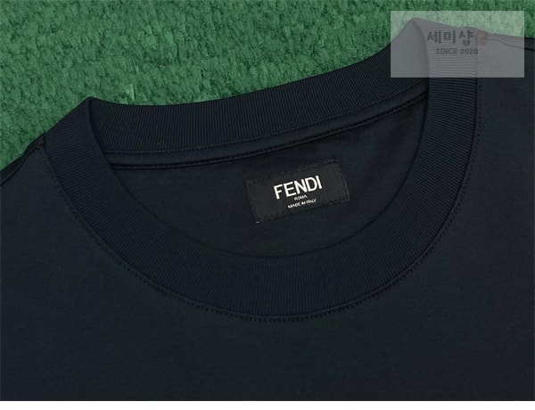 Fendi 펜디 로고 코튼 반팔 티셔츠 의류 8번 이미지