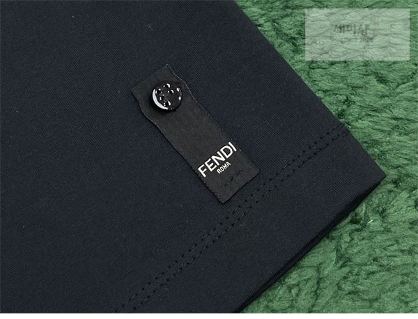 Fendi 펜디 로고 코튼 반팔 티셔츠 의류 10번 이미지