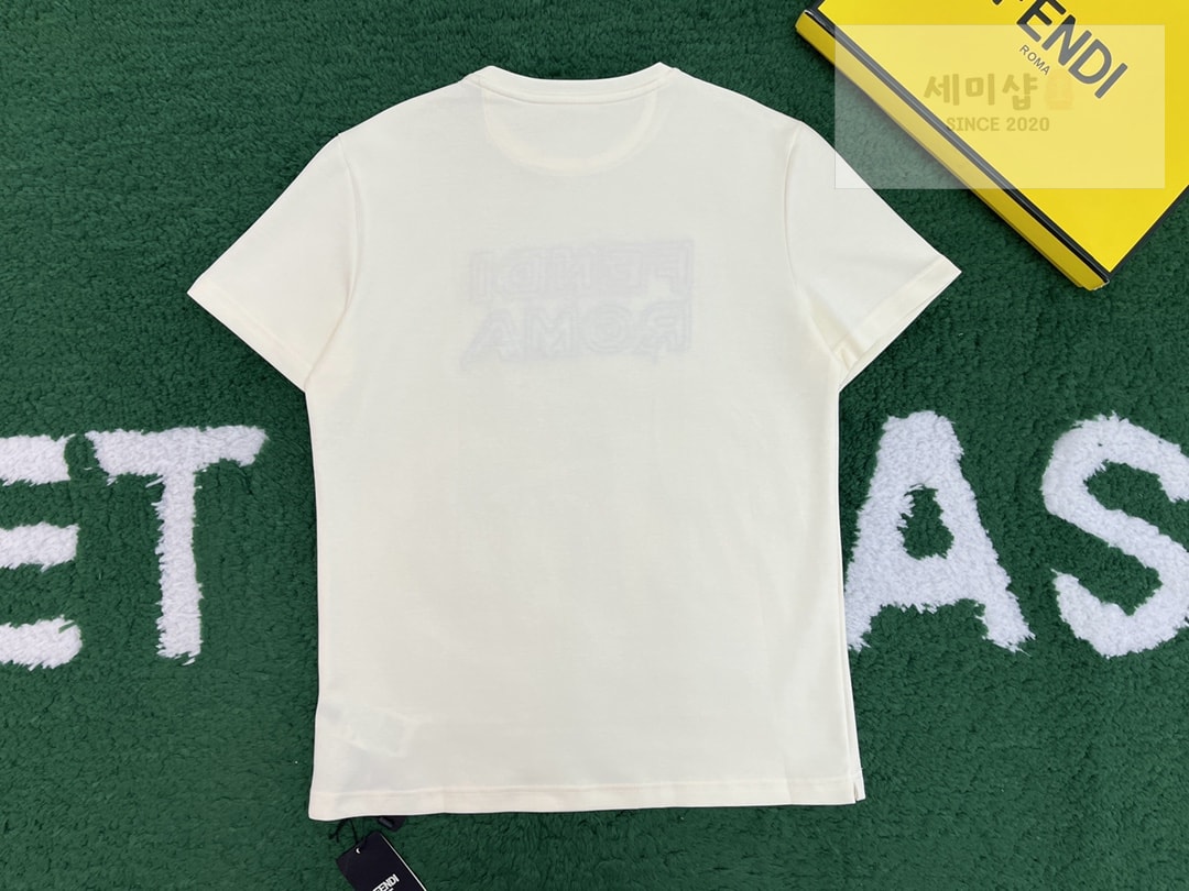 Fendi 펜디 로마 자수 반팔 티셔츠 “2COLOR” NO.1 의류 15번 이미지