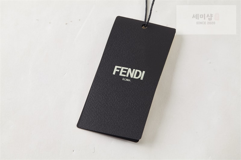 Fendi 펜디 메탈 FF 로고 코튼 스웨터 니트 블랙 의류 15번 이미지