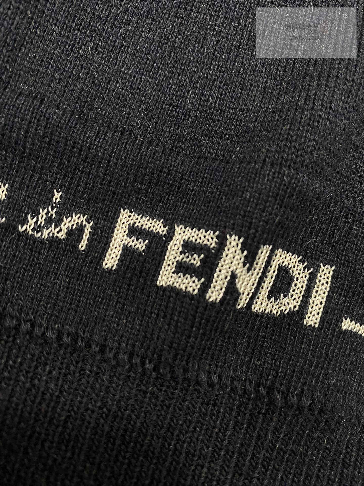 Fendi 펜디 블루톤 메이드 인 펜디 디테일 크루넥 반팔 스웨터 의류 14번 이미지