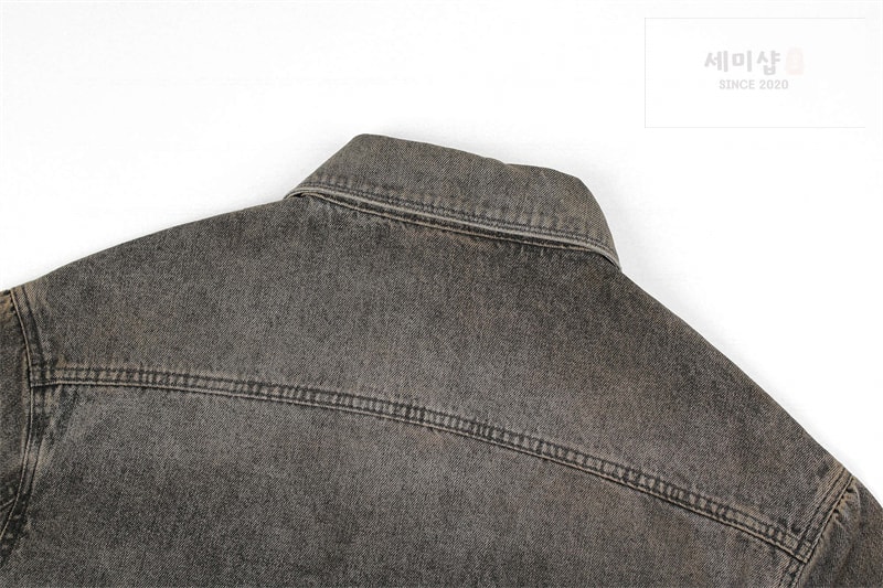 Fendi 펜디 스트랩 오버다이드 스트레이트 데님 자켓 의류 7번 이미지