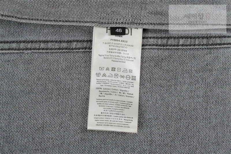 Fendi 펜디 스트랩 오버다이드 스트레이트 데님 자켓 의류 12번 이미지