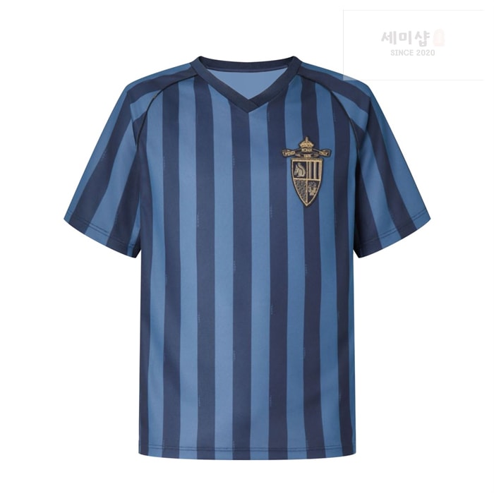 Fendi 펜디 클럽 엠블럼 스트라이프 v넥 반팔 티셔츠 의류 14번 이미지