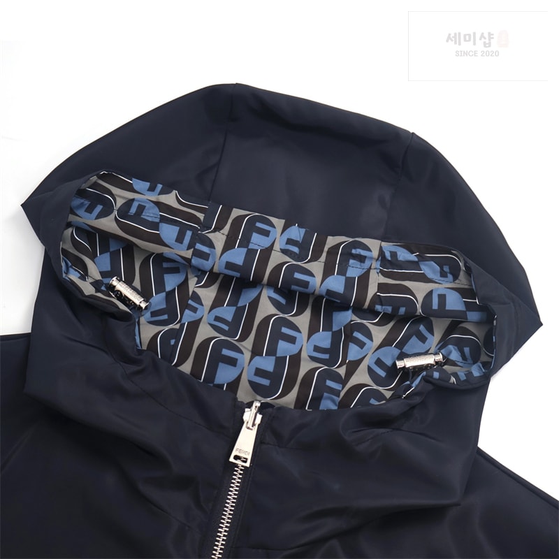 Fendi 펜디 테크니컬 패브릭 블루종 후드 집업 의류 10번 이미지