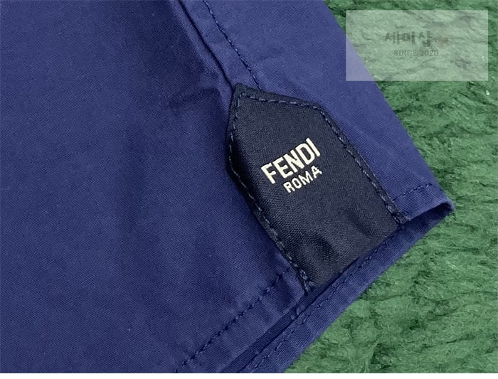 Fendi 펜디 포켓 지퍼 코튼 반팔 셔츠 의류 10번 이미지