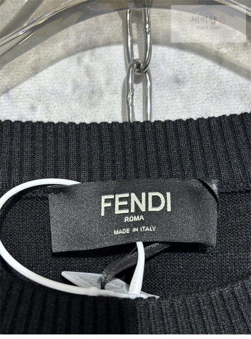 Fendi 펜디 24FW FF 디테일 울 스웨터 의류 10번 이미지