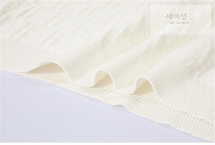 Fendi 펜디 25SS FF 로고 반팔 니트 네이비 의류 22번 이미지