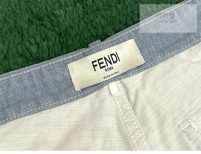 Fendi 펜디 5포켓 롱 진 데님 의류 10번 이미지