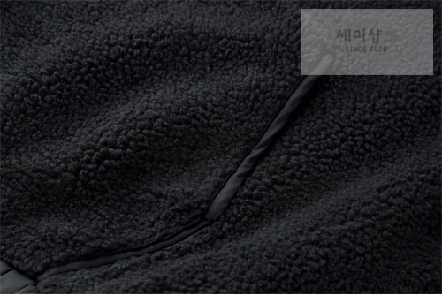 Fendi 펜디 FF로고 배색 하프 집업 후드 후리스 의류 6번 이미지
