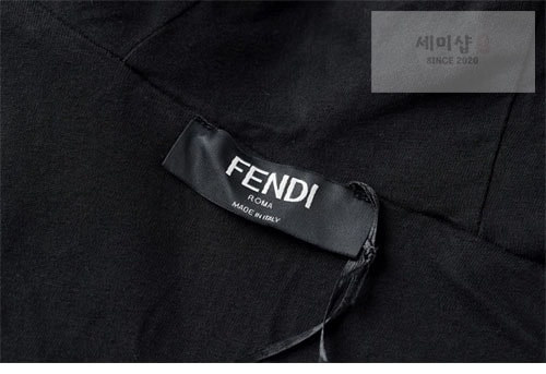Fendi 펜디 FF로고 배색 하프 집업 후드 후리스 의류 9번 이미지