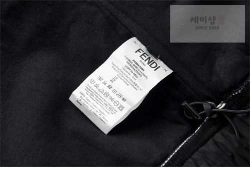 Fendi 펜디 FF로고 배색 하프 집업 후드 후리스 의류 10번 이미지
