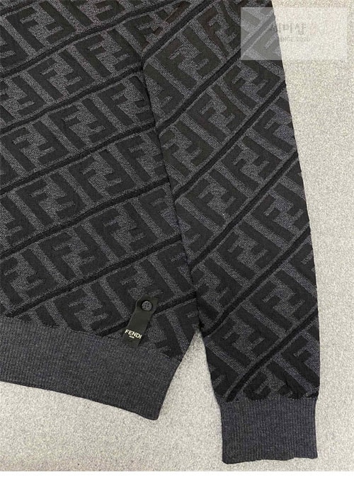 Fendi 펜디 FF로고 울 오버 스웨터 니트 의류 13번 이미지