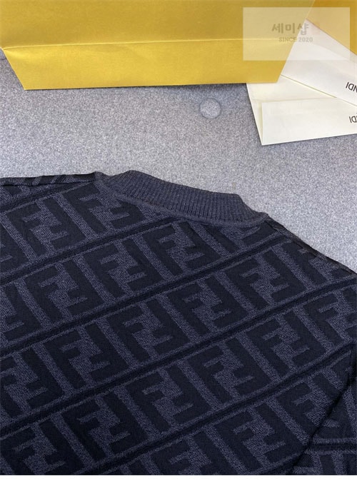 Fendi 펜디 FF로고 울 오버 스웨터 니트 의류 14번 이미지