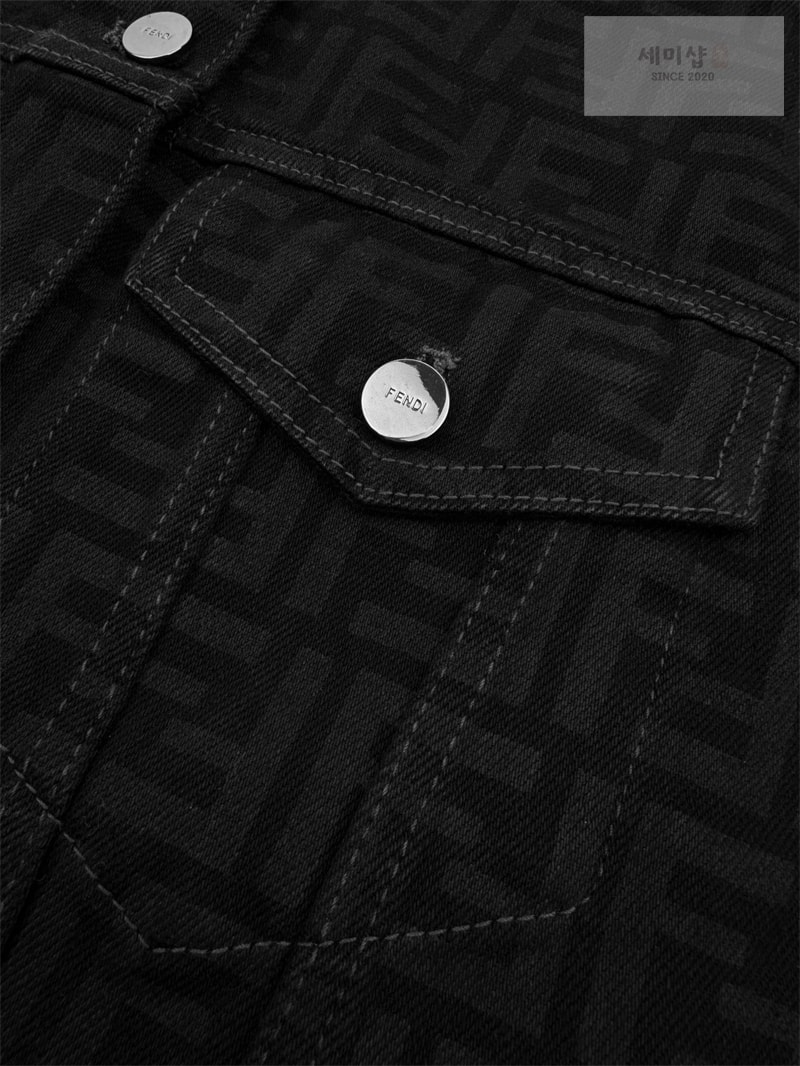 Fendi 펜디 FF 데님 자켓 의류 7번 이미지
