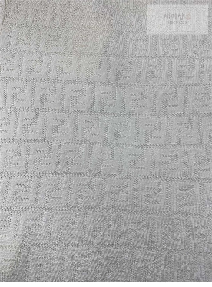 Fendi 펜디 FF 로고 코튼 니트 반팔 의류 24번 이미지