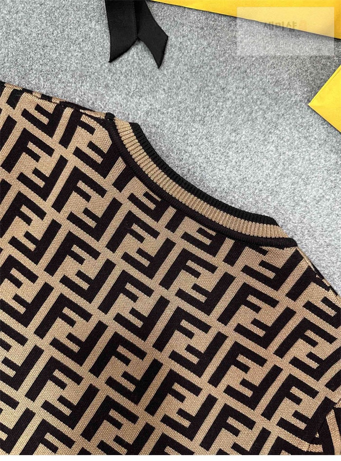 Fendi 펜디 FF 모티프 클래식 라운드 니트 의류 11번 이미지