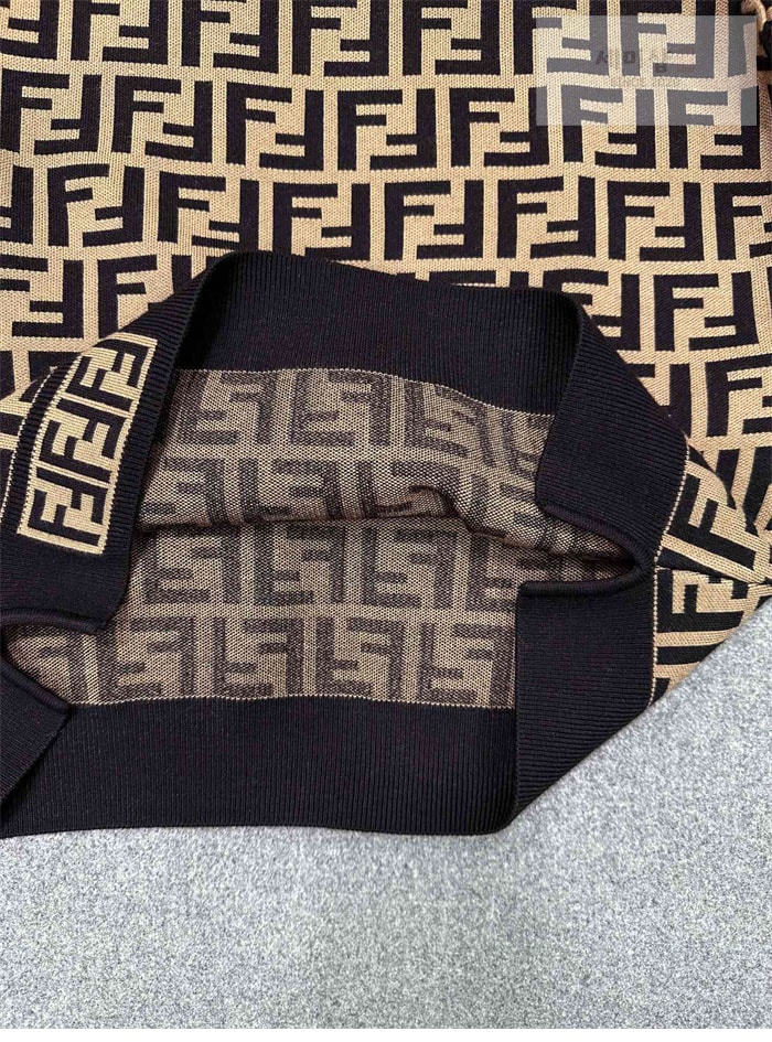 Fendi 펜디 FF 모티프 클래식 라운드 니트 의류 13번 이미지