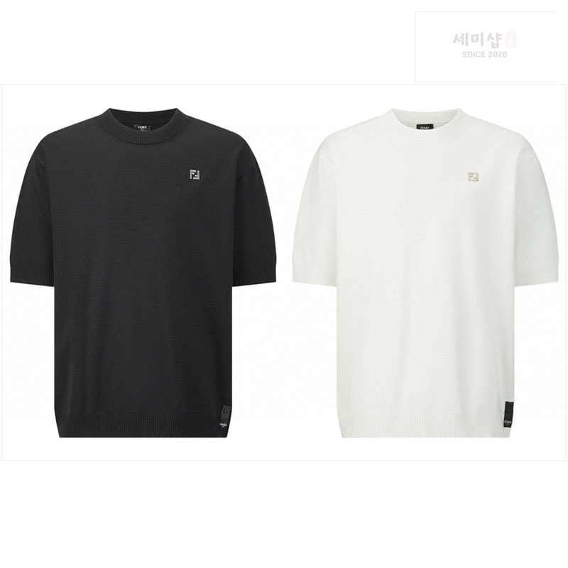 Fendi 펜디 FF 장식 반팔 티셔츠 의류 1번 이미지