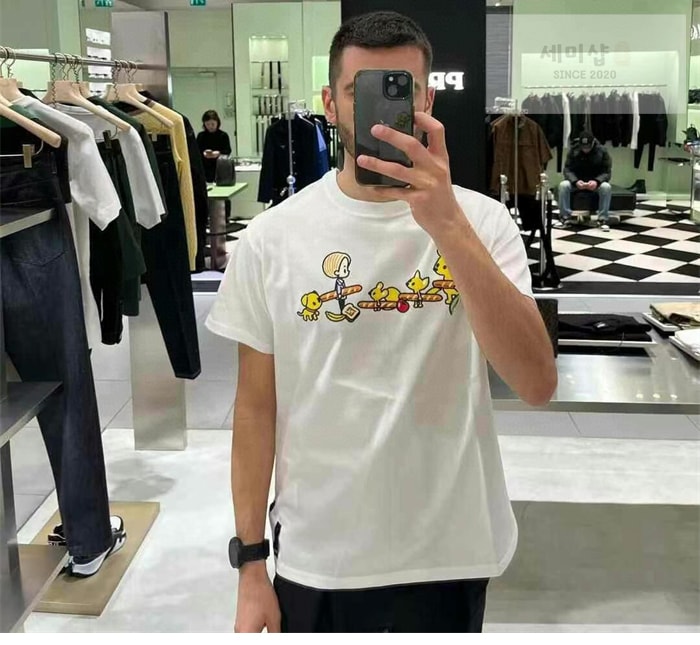 Fendi 펜디 TAROUT 실비아 앤 바게트 티셔츠 의류 2번 이미지
