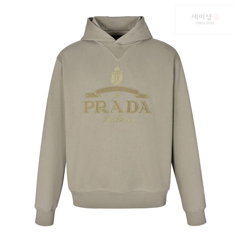 P R A D A 프라다 로고 후드 의류 2번 이미지