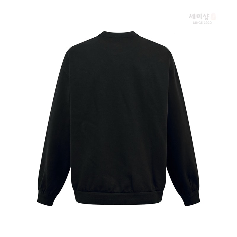 P R A D A 프라다 밀라노 로고 더블 저지 나일론 크루넥 스웨트셔츠 맨투맨 의류 4번 이미지