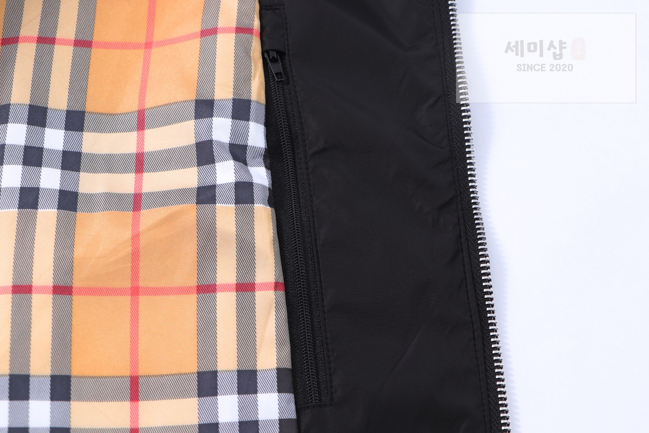 Burberry 버버리 로고 프린트 에코닐 후디 블랙 의류 7번 이미지