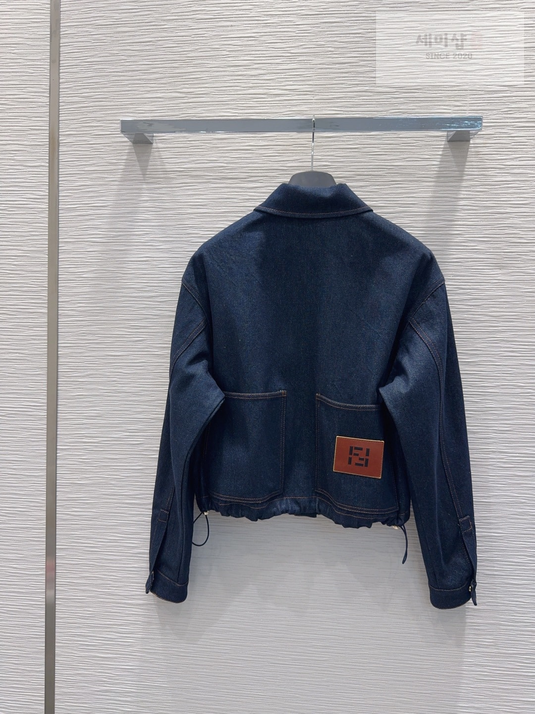 Fendi 펜디 블루 데님 자켓 네이비 블루 데님 의류 2번 이미지