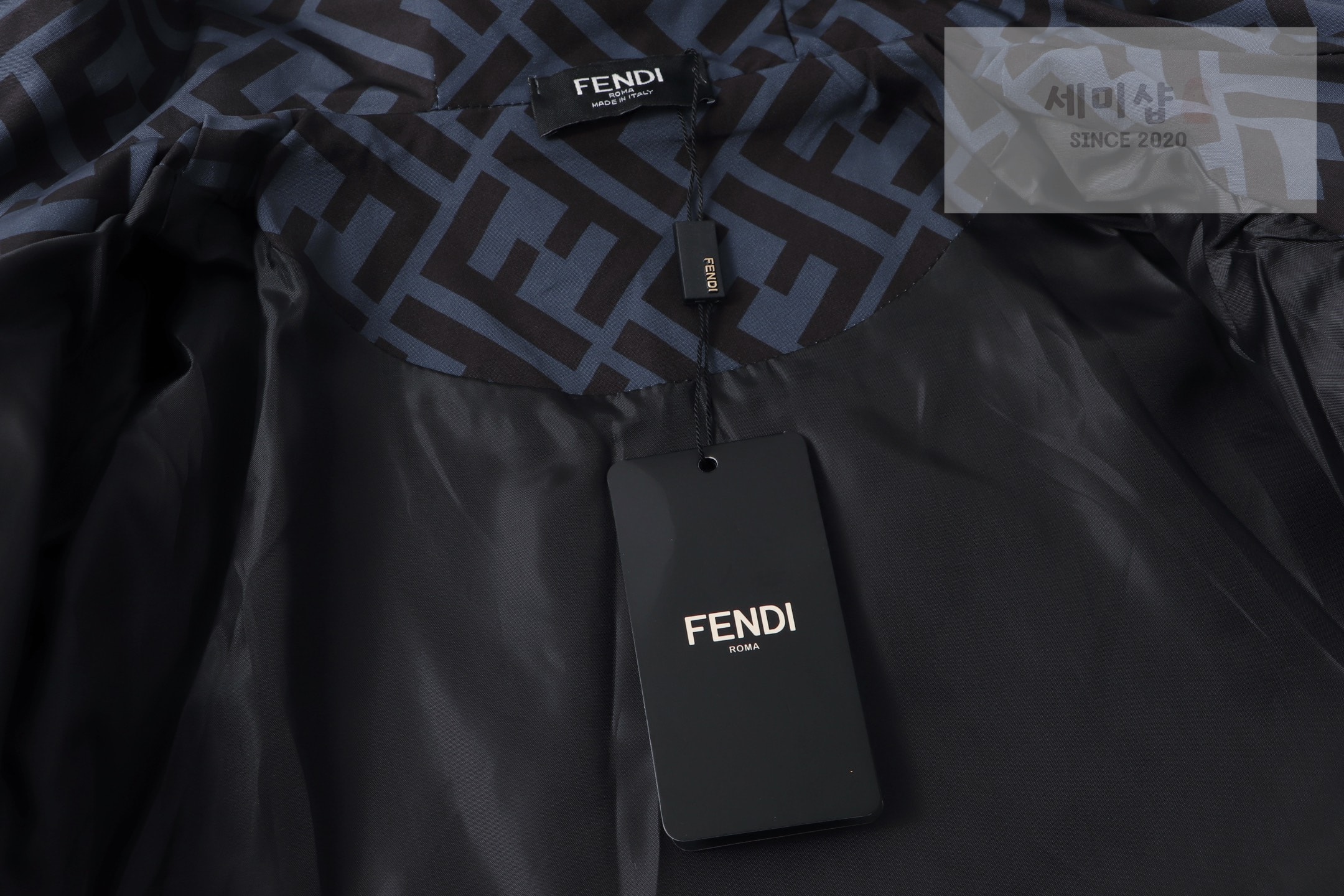 Fendi 펜디 올오버 윈드브레이커 네이비 블루 의류 8번 이미지