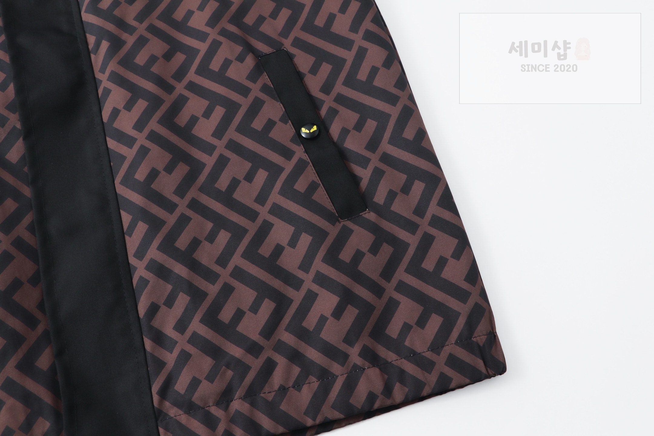Fendi 펜디 올오버 윈드브레이커 브라운 의류 4번 이미지