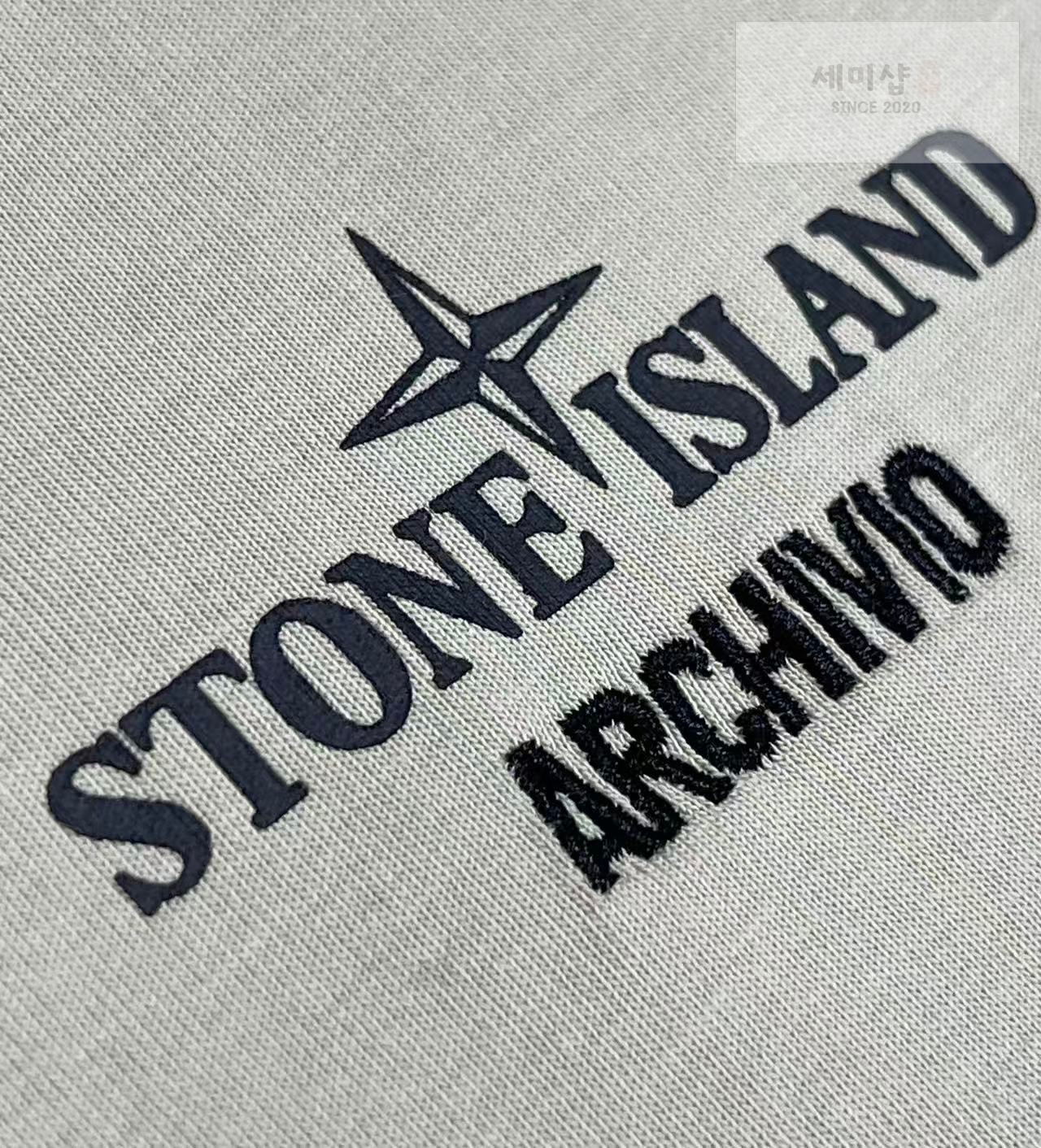 Stone Island 스톤아일랜드 가먼트 다이 포켓 티셔츠 레플리카 7번 이미지 - 의류 | 세미샵 레플리카 사이트