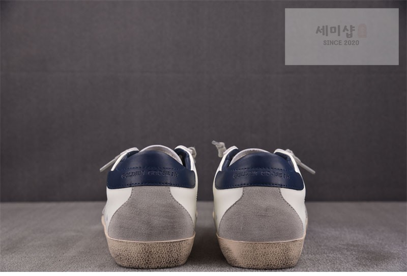 Golden Goose 골든구스 볼스타 레더 스니커즈 화이트 그레이 신발 6번 이미지