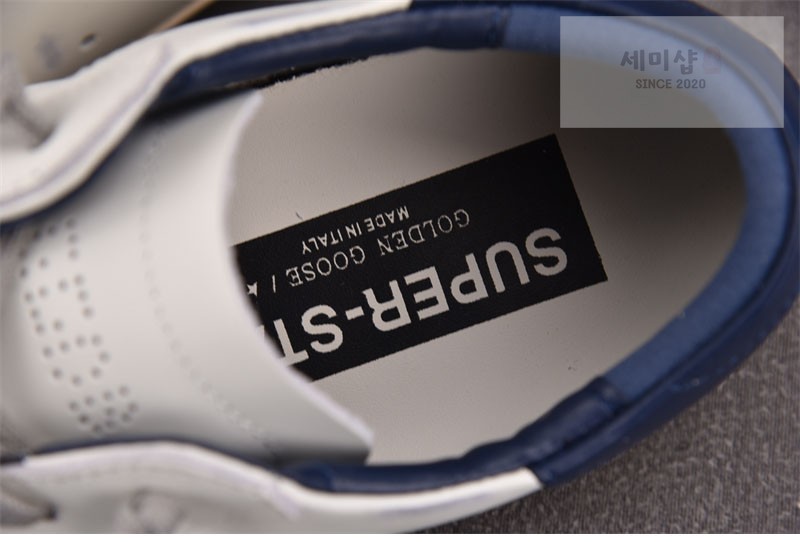 Golden Goose 골든구스 볼스타 레더 스니커즈 화이트 그레이 신발 11번 이미지