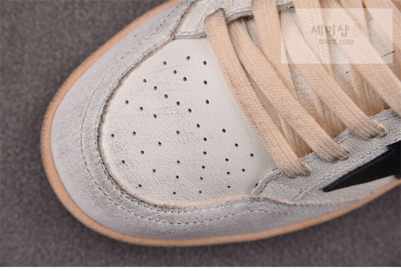 Golden Goose 골든구스 볼스타 레더 스니커즈 화이트 블랙 신발 9번 이미지