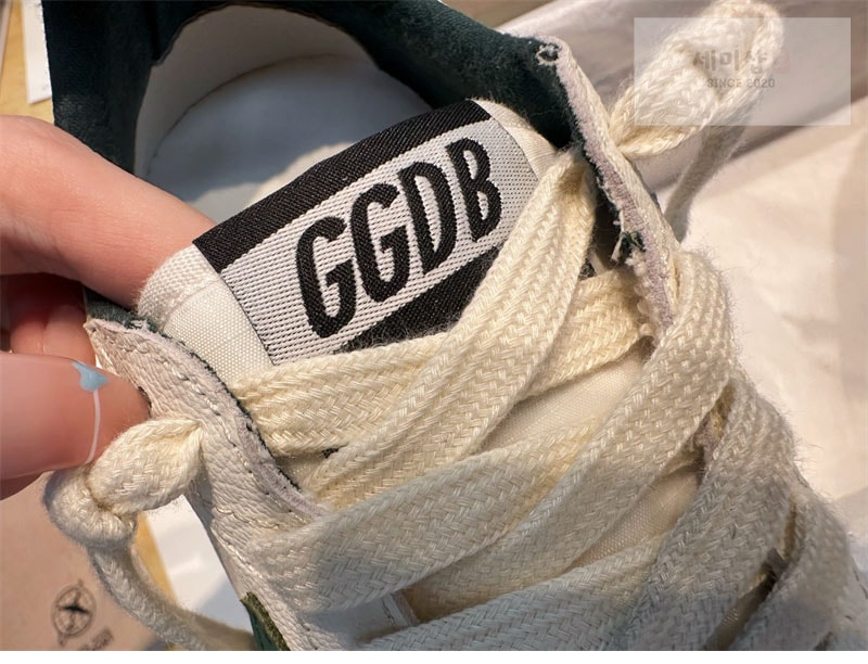 Golden Goose 골든구스 볼스타 스니커즈 그린 스타 신발 12번 이미지