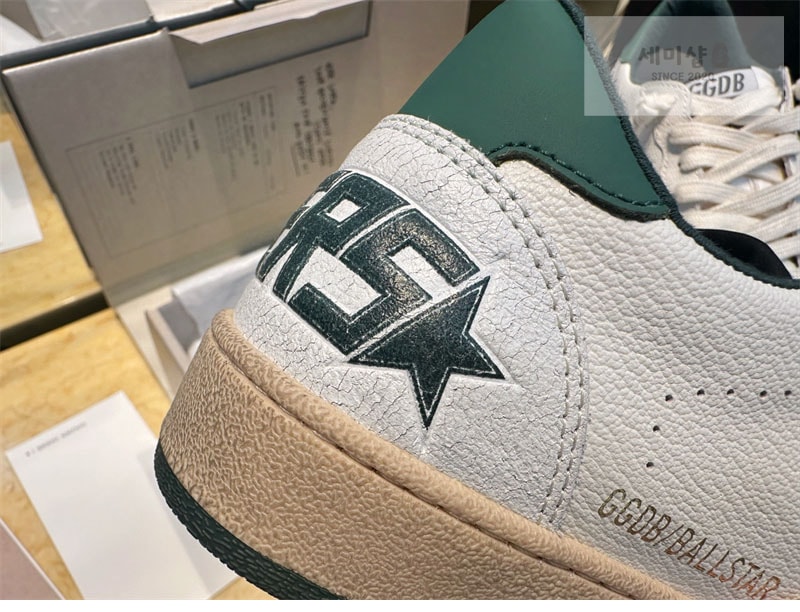 Golden Goose 골든구스 볼스타 스니커즈 그린 스타 신발 16번 이미지