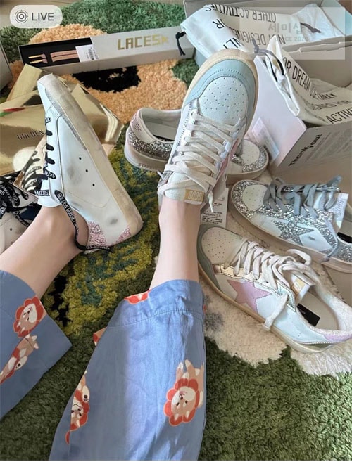 Golden Goose 골든구스 볼스타 스니커즈 신발 2번 이미지