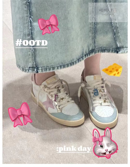 Golden Goose 골든구스 볼스타 스니커즈 신발 4번 이미지