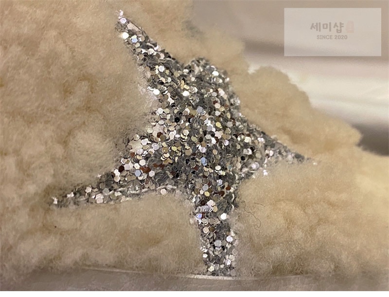 Golden Goose 골든구스 슈퍼스타 시어링 패널 글리터 스니커즈 신발 13번 이미지