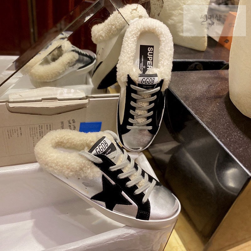 Golden Goose 골든구스 여성 시어링 뮬 스니커즈 신발 13번 이미지