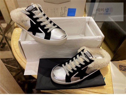 Golden Goose 골든구스 여성 시어링 뮬 스니커즈 신발 12번 이미지