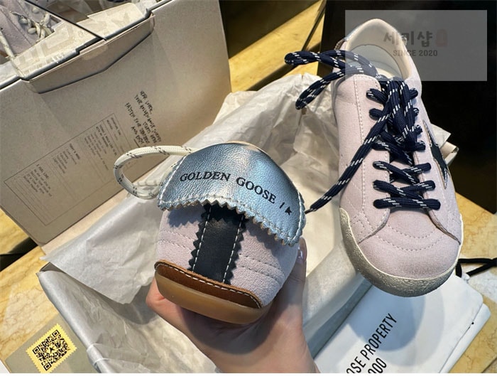 Golden Goose 골든구스 트루스타 로우탑 스니커즈 신발 5번 이미지