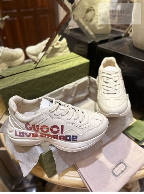 Gucci 구찌 라이톤 Love Paradise 스니커즈 레플리카 5번 이미지 - 신발 | 세미샵 레플리카 사이트