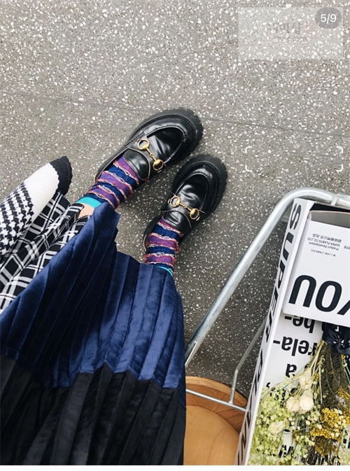 Gucci 구찌 러그 솔 홀스빗 로퍼 신발 2번 이미지