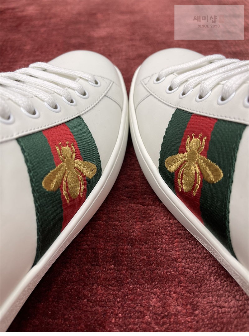 Gucci 구찌 에이스 스니커즈 꿀벌 자수 남성용 신발 5번 이미지