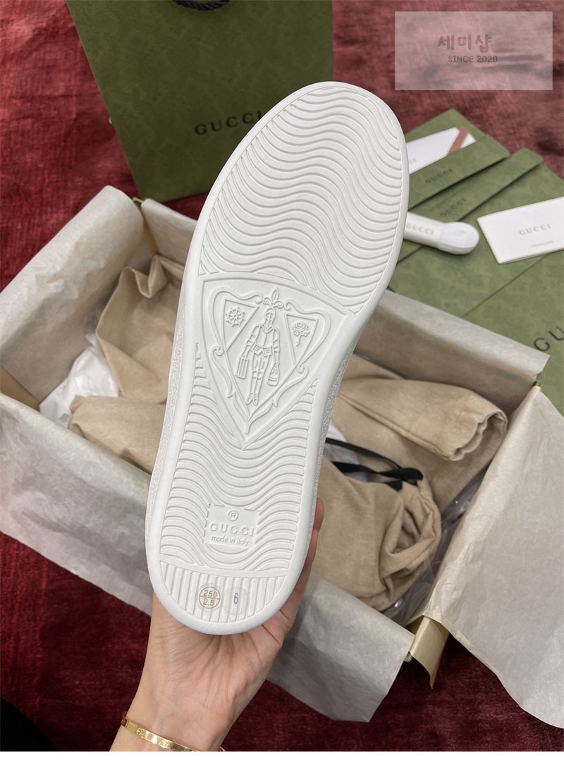 Gucci 구찌 에이스 스니커즈 꿀벌 자수 남성용 신발 8번 이미지