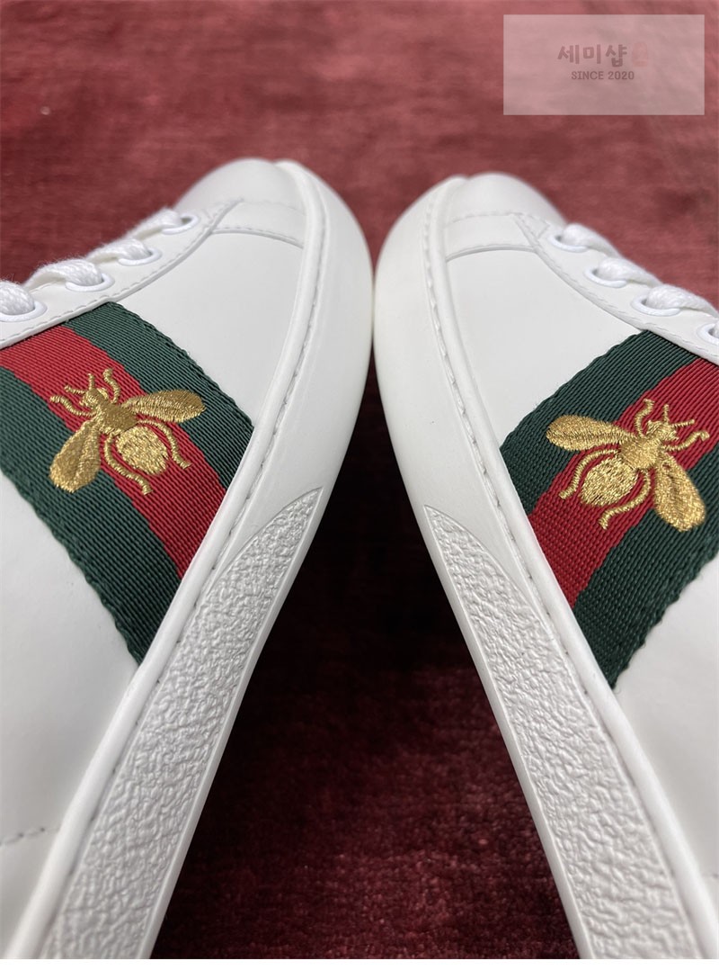 Gucci 구찌 에이스 스니커즈 꿀벌 자수 여성용 신발 4번 이미지